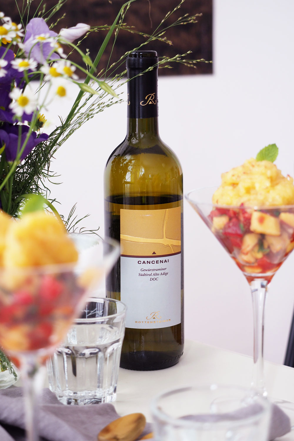 Hausgemachte Gnocchi mit Kapern & erfrischender Weißwein Slush